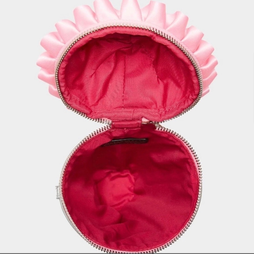 π¨ π NWT Betsey Johnson Kitsch Shake It Up Silver Purse (in original plastic) - Picture 5 of 6